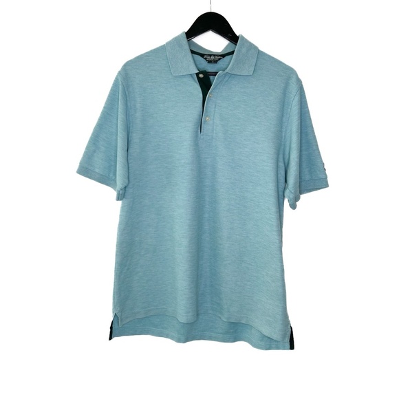 Brooks Brothers Polo Country Club Blue Performance Knit Polo - Picture 1 of 4
